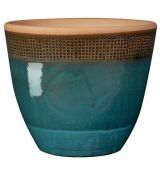 Keramický kvetináč VASO SHADOW s podmiskou