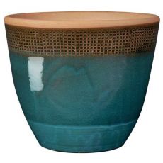 Keramický kvetináč VASO SHADOW s podmiskou