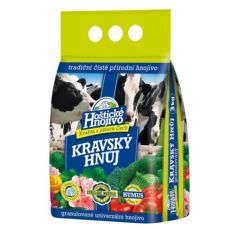 Peletovaný kravský hnoj Hoštické Hnojivo